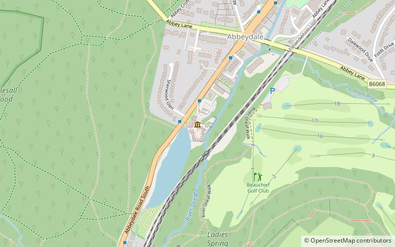 Abbeydale Industrial Hamlet location map