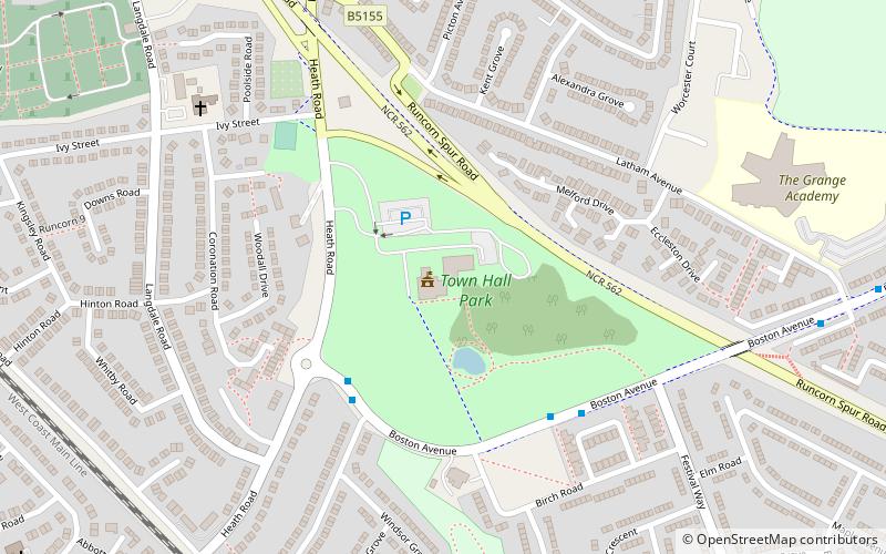 Runcorn Town Hall location map