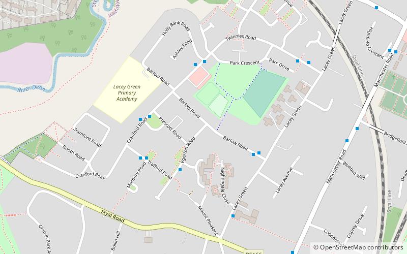 lacey green wilmslow location map