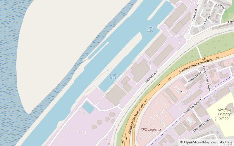 Port of Runcorn location map