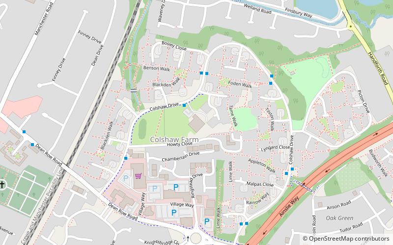 Oakenclough & Poynton Children's Centre location map