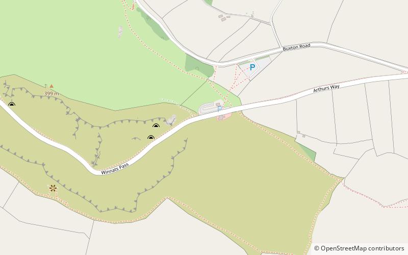 Speedwell Cavern location map