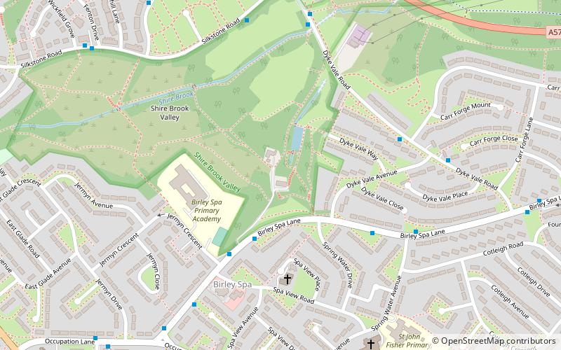 Birley Spa location map