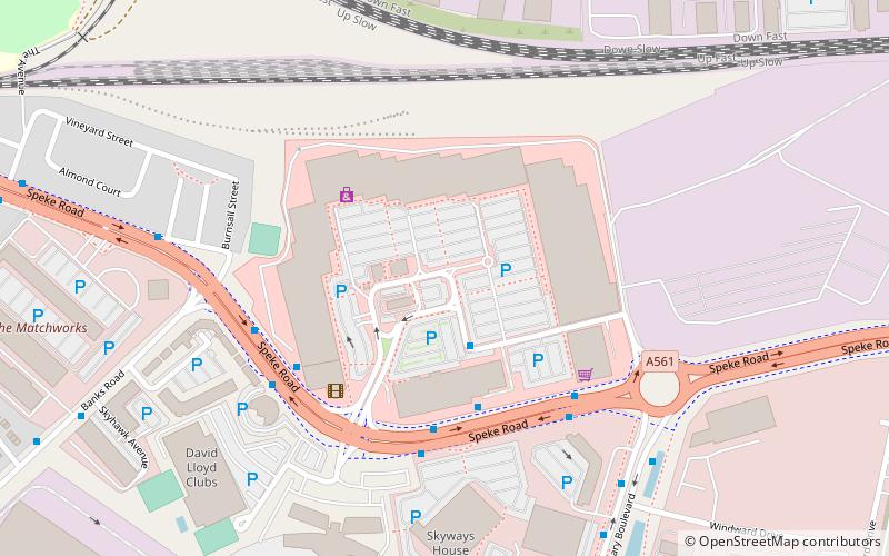 New Mersey Shopping Park location map