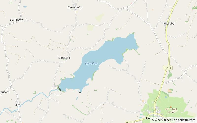 Llyn Alaw location map