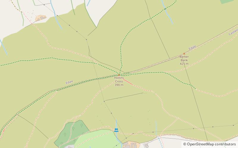 Hollins Cross location map