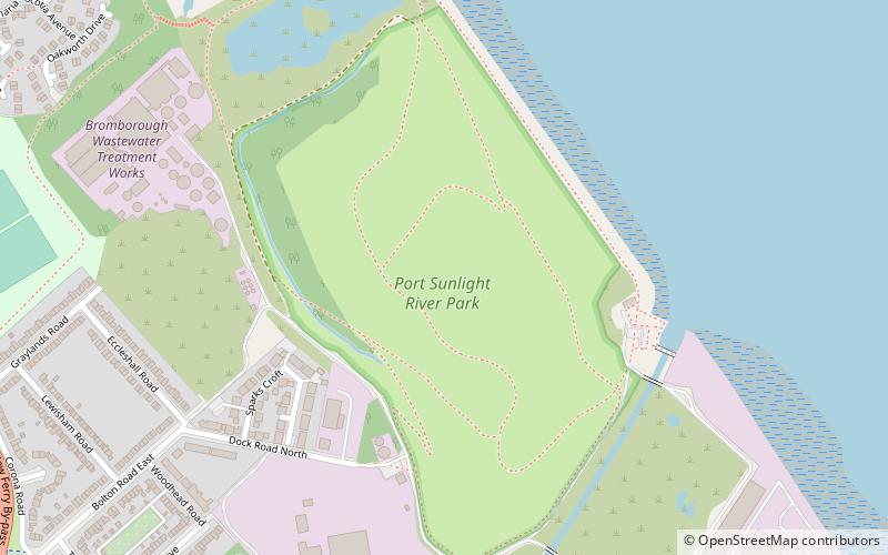 Port Sunlight River Park location map