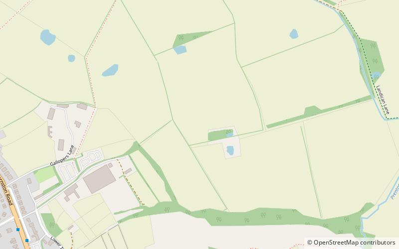 Péninsule de Wirral location map