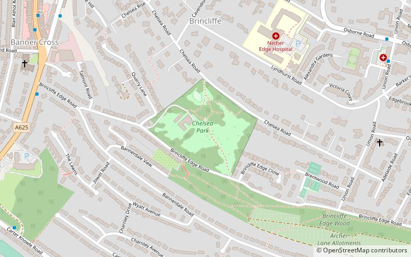 Chelsea Park location map