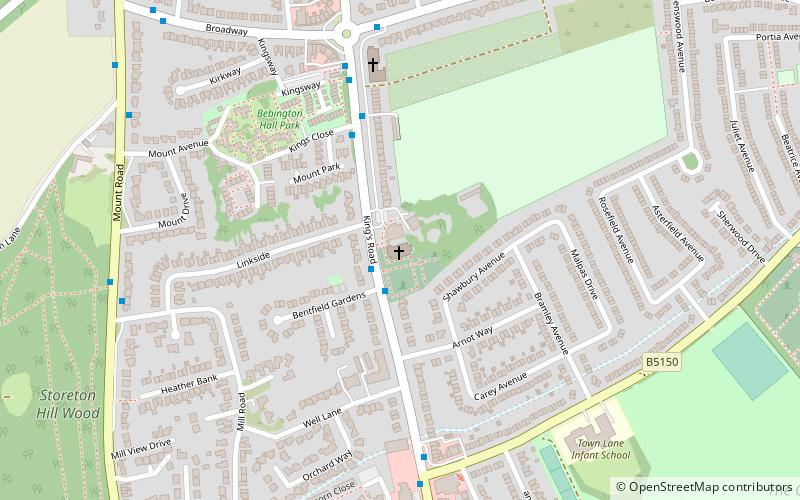 christ church liverpool location map