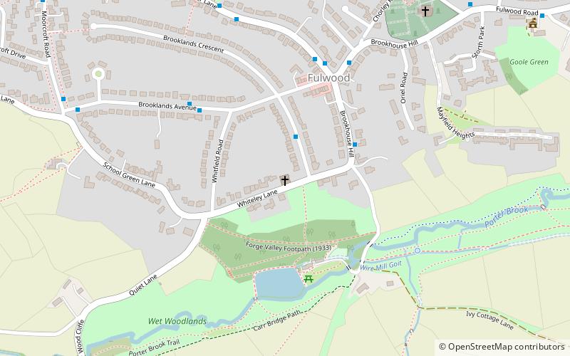 Fulwood Old Chapel location map