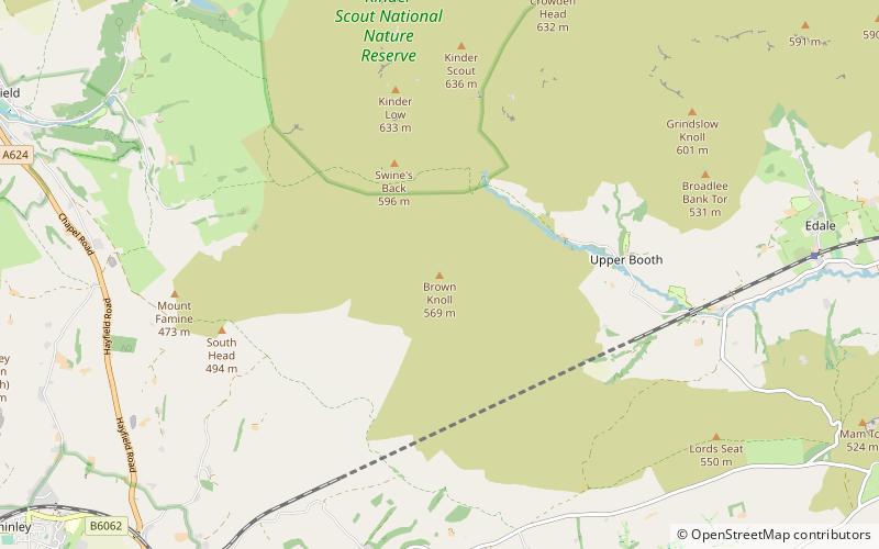 Brown Knoll location map