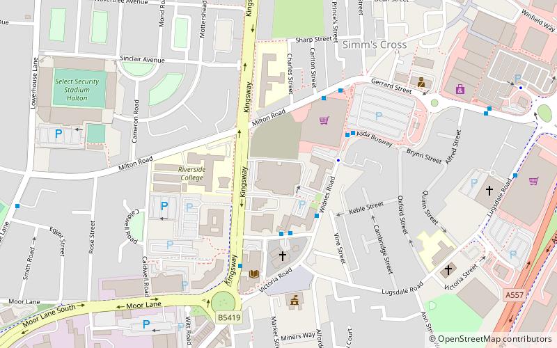 Kingsway Centre location map