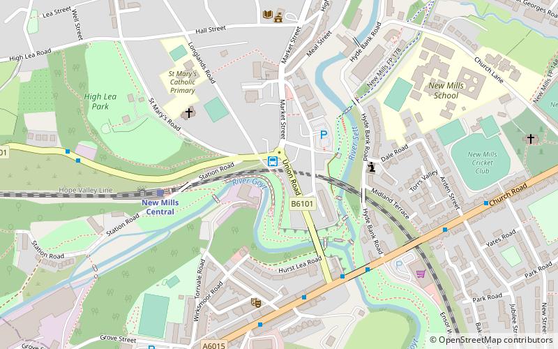 New Mills Heritage & Information Centre location map