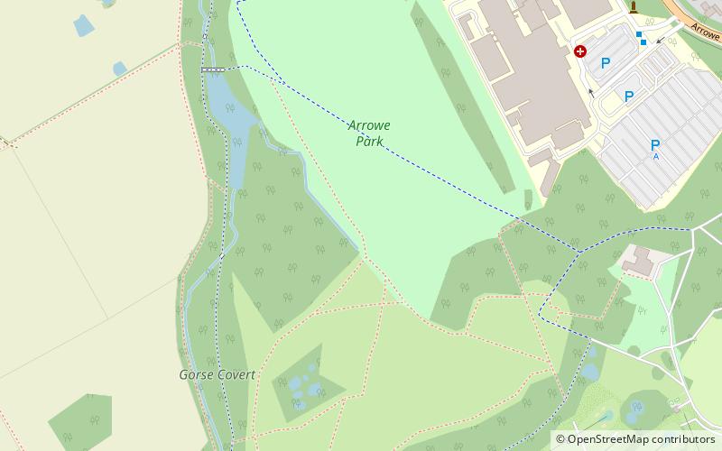 Arrowe Country Park location map