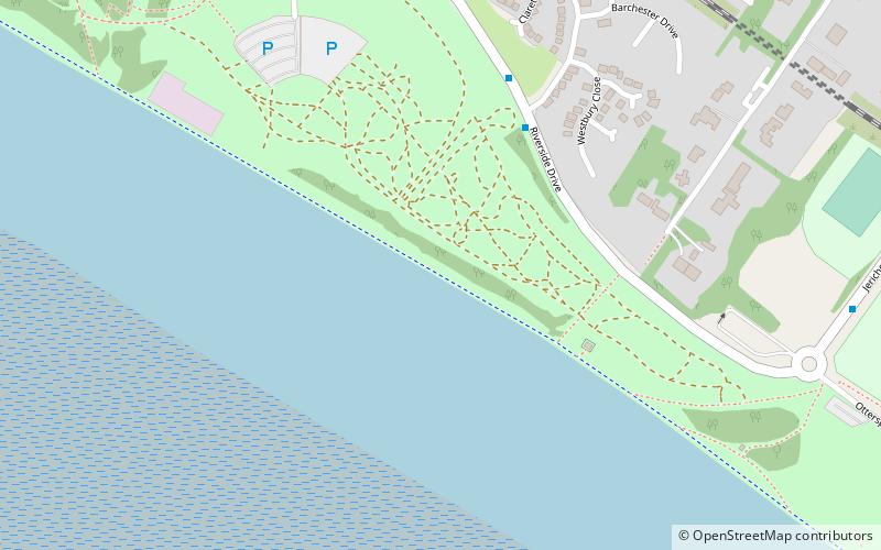 Otterspool Promenade location map