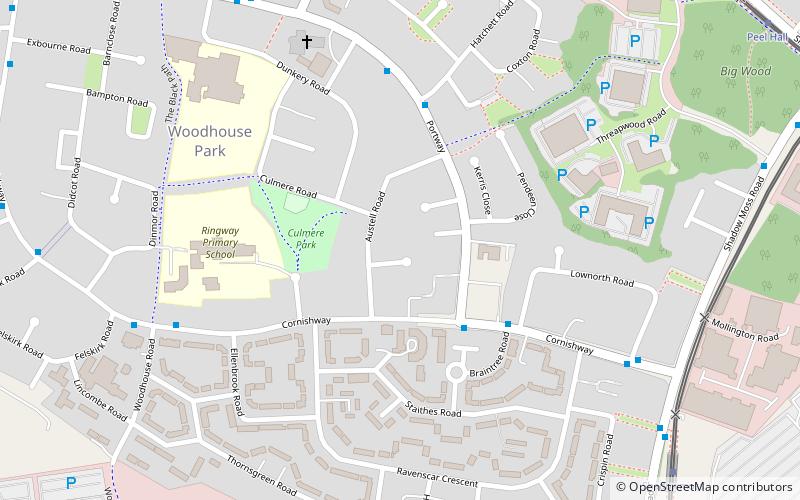 Wythenshawe location map