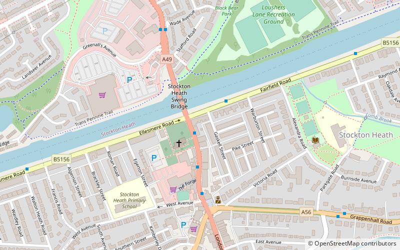 Stockton Heath location map