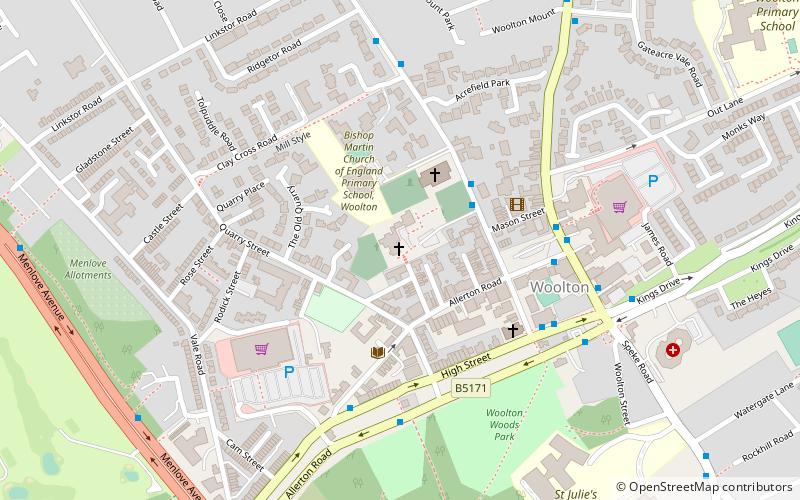 St Mary's Church location map