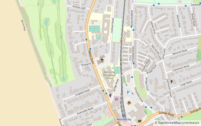 St Andrew's Church location map