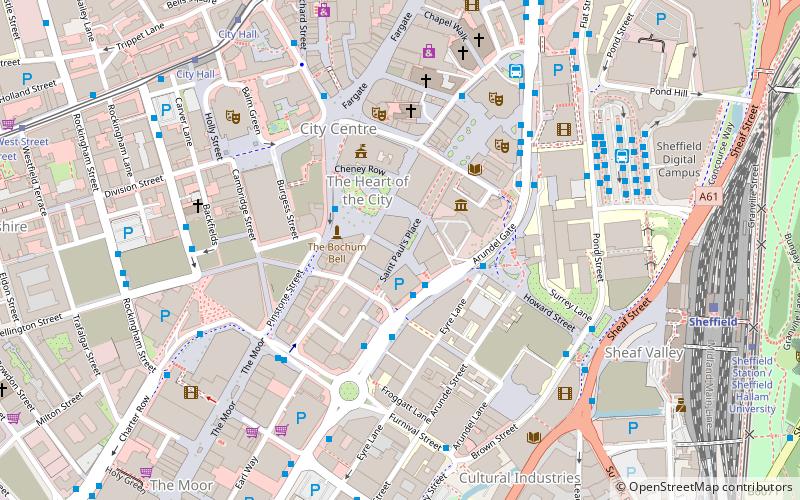 St Paul's Place location map