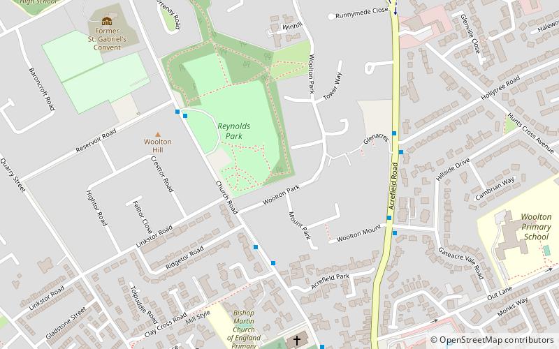reynolds park liverpool location map