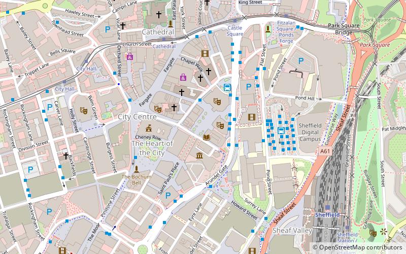 Tudor Square location map