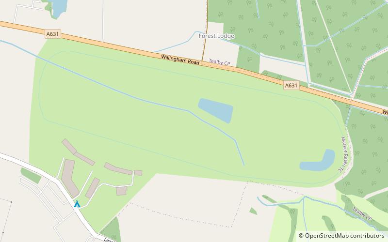 Market Rasen Racecourse location map