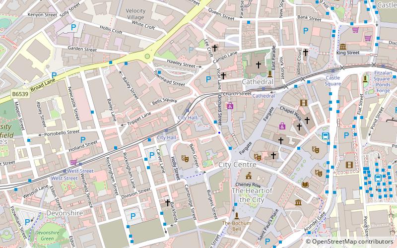 Leopold Square location map