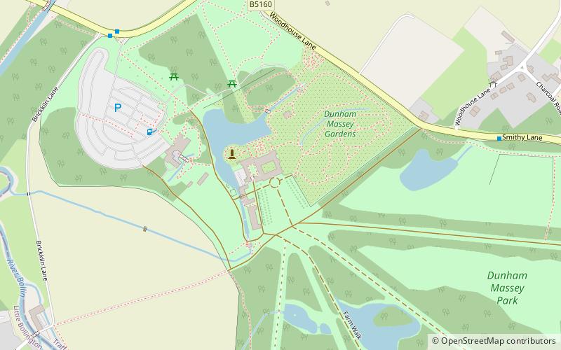 Dunham Castle location map