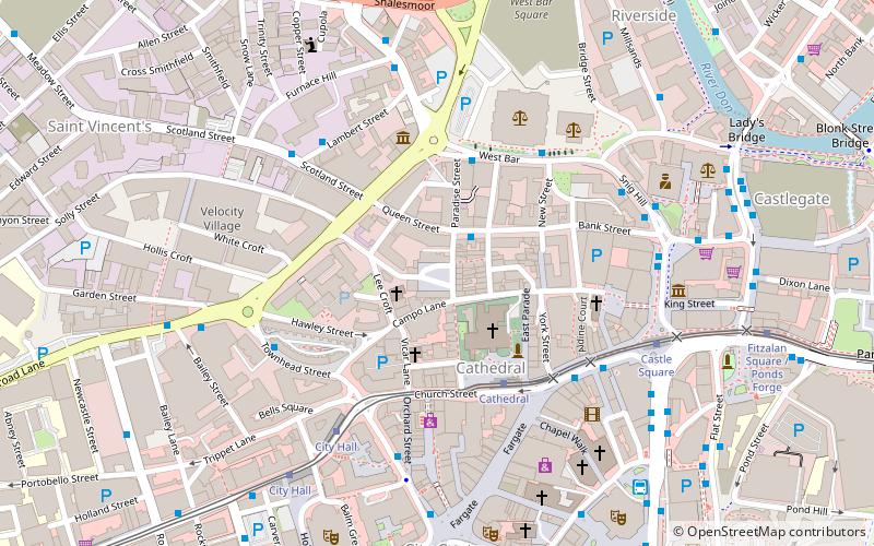 Paradise Square location map