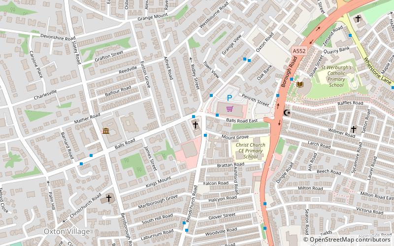 Wirral Christian Centre location map