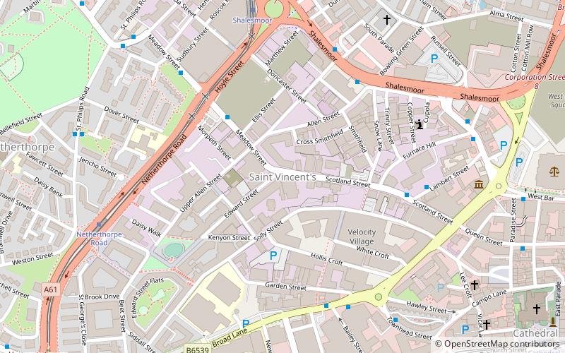 St Vincent's Quarter location map