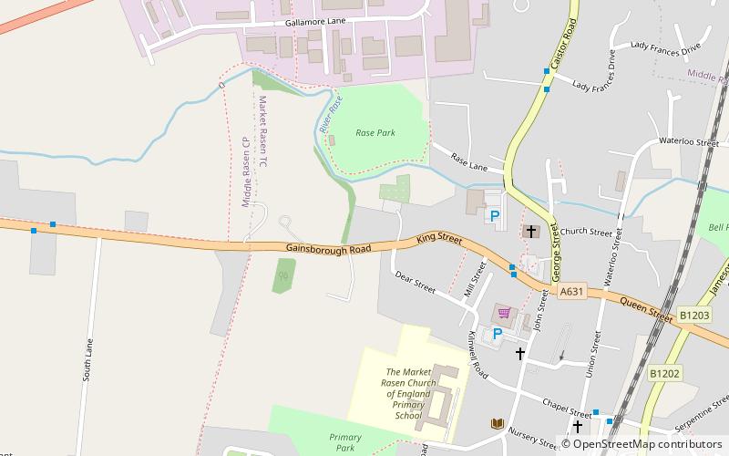 Holy Rood Church location map