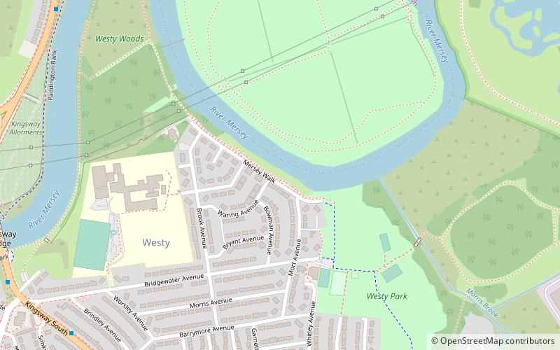 Paddington Meadows location map