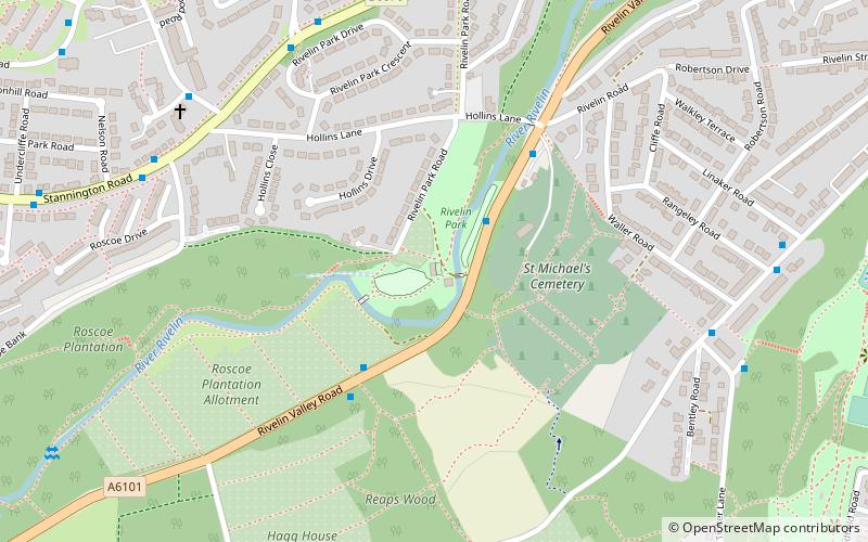 Rivelin Park Cafe location map