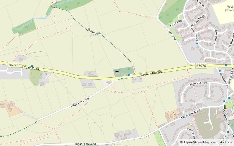 Underbank Chapel location map