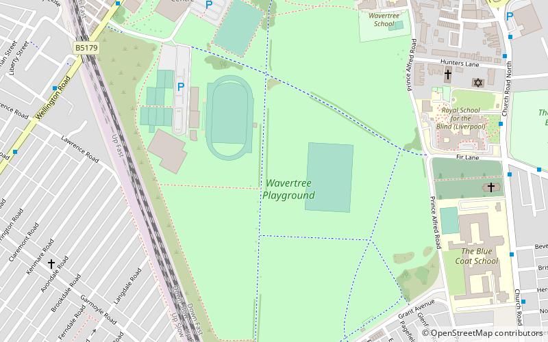 Wavertree Playground location map
