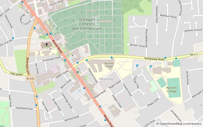 Aquinas College location map