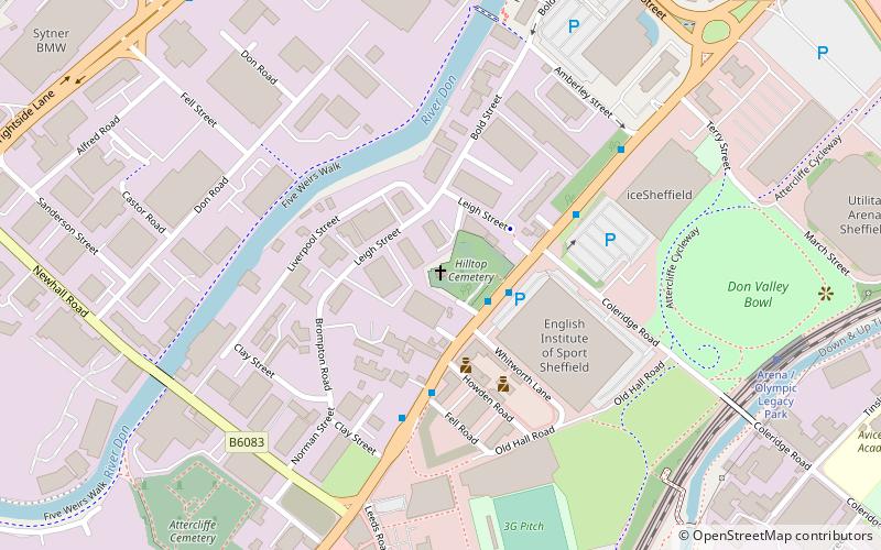 Attercliffe Chapel location map