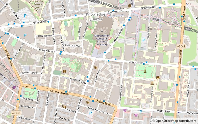 Liverpool Medical Institution location map