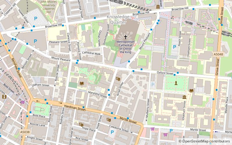Everyman and Playhouse Youth Theatre location map