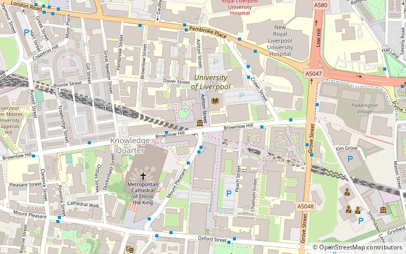 Victoria Gallery & Museum location map