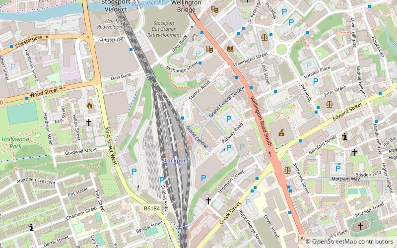 Grand Central Stockport location map