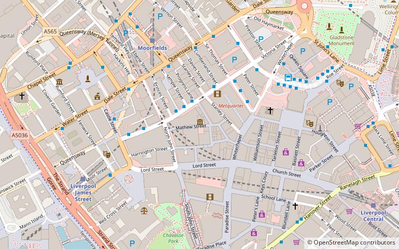 Liverpool Beatles Museum location map