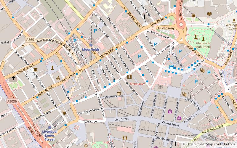 Stanley Street location map