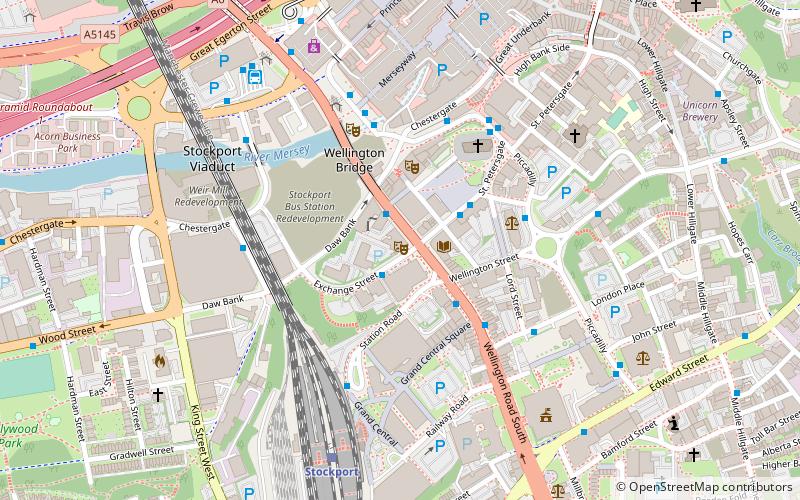 Stockport Garrick Theatre location map