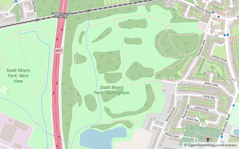 Stadt Moers Park location map