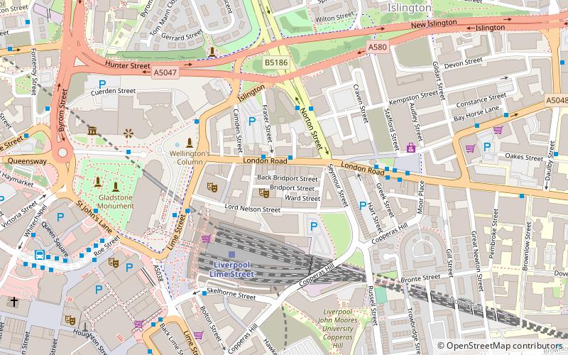 O2 Academy Liverpool location map