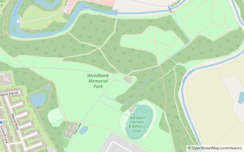 Woodbank location map
